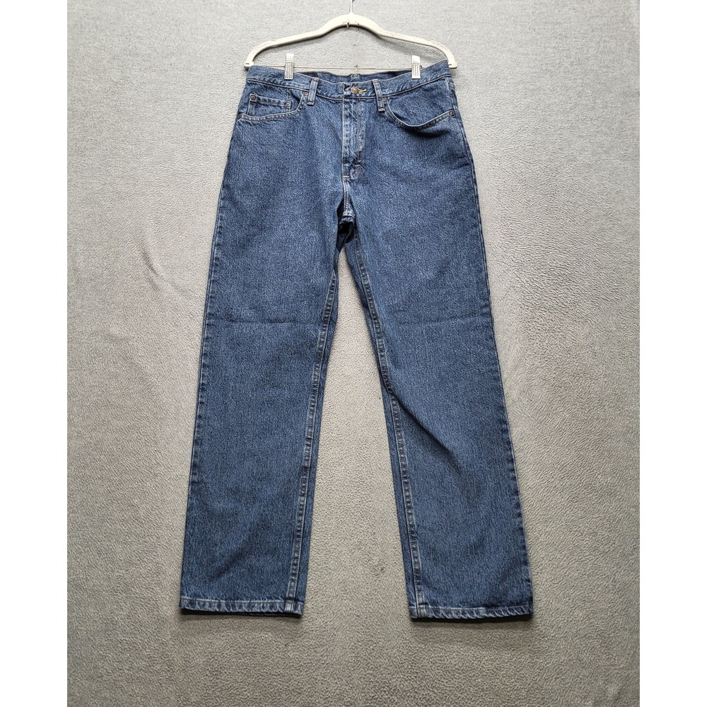 Wrangler Men Jeans 33X30 Blue Denim 96501DS Regular Fit 30" Inseam NWT
